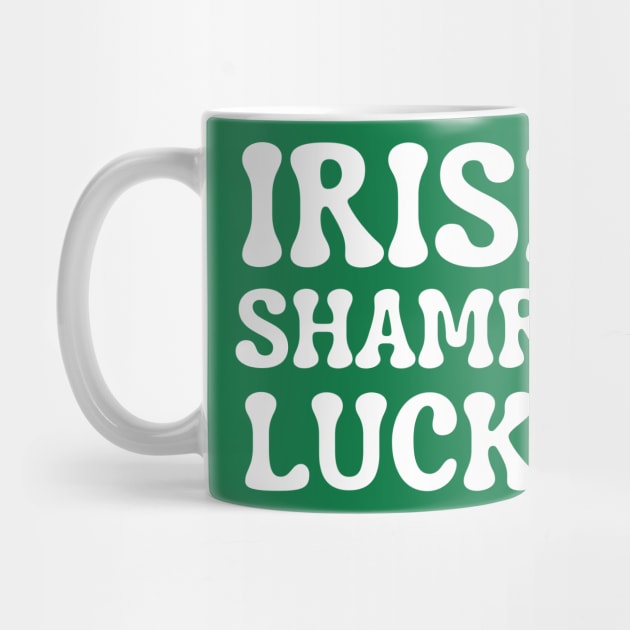Irish Shamrock Lucky by Creatifly Graphic Tees